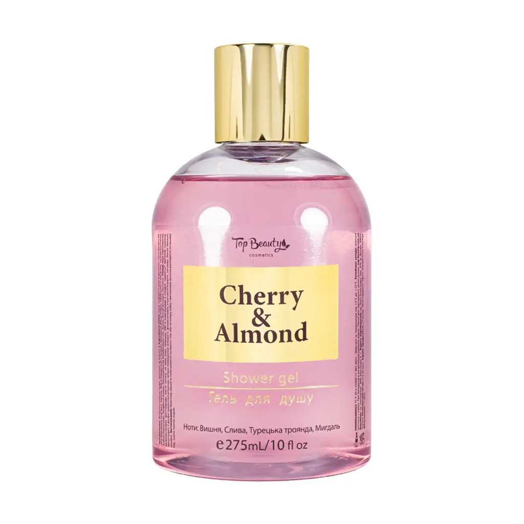 Парфумований гель для душу Top Beauty Shower Gel, Cherry &amp; Almond, 275 мл